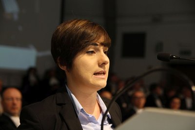 La rappresentante degli studenti, Denise Bruno