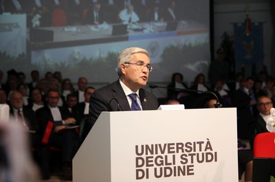 Il presidente della Provincia di Udine, Pietro Fontanini