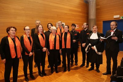Il coro "Gilberto Pressacco" dell'UniversitÃ  di Udine