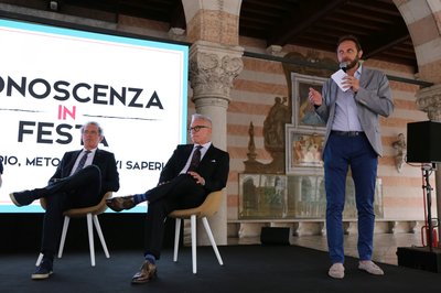 "Industry 4.0": da sinistra Germano Scarpa, Antonio Abramo e Rossano Cattivello
