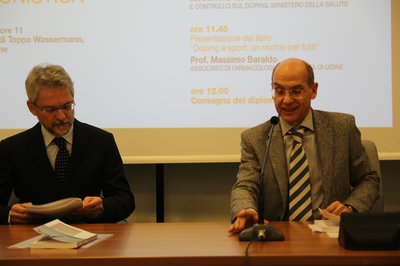 Da sinistra, Massimo Baraldo e Roberto Pinton