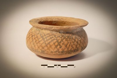 Vaso di epoca Halaf (VI mill. a.C.)