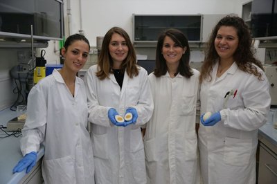 Da sinistra Greta Titton, Arianna Roi, Aurora Gobessi, Francesca Zuccolo