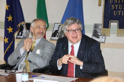 Da sinistra Gianpietro Benedetti e Alberto Felice De Toni