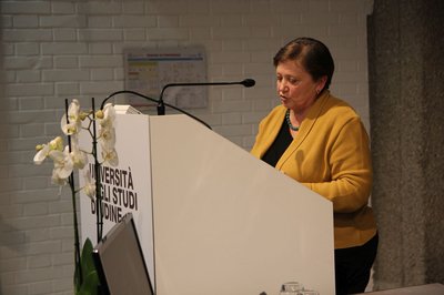 La rappresentante del personale, Eugenia Paronuzzi