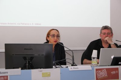 Antonella Riem e Massimo Plaino