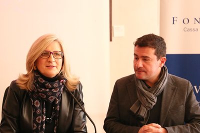 Da sinistra Raffaella Bombi e Simone Venturini
