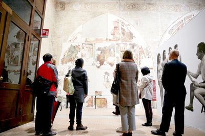 Delegazione cinese in visita alla Chiesa di San Francesco, Udine