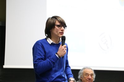 Paolo Petrucco, rappresentante della Consulta degli studenti