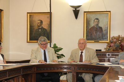 IAlberto Felice De Toni e Lionello D'Agostini