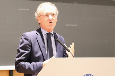 Il saluto del presidente della Fondazione Friuli Giuseppe Morandini