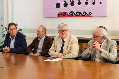 Da sinistra Galeotti, Ceccon, De Toni, Tibaldi