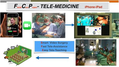 Innovazione didattica: progetto di tele didattica, tele assistenza e video chirurgia