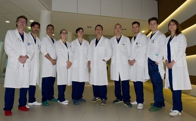L'équipe della Clinica di Chirurgia maxillo-facciale