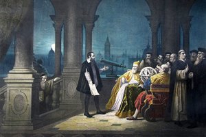 H.J. Detouche, “Galilei e il doge Leonardo Donato”, 1754
