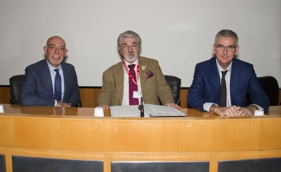 Da sinistra Luigi Boggio, Mauro Delendi e Silvio Brusaferro