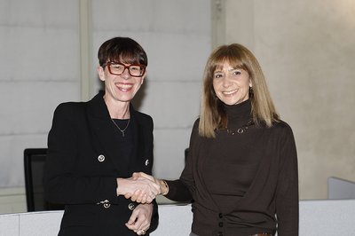 Da sinistra Linda Borean e Tiziana Paolini