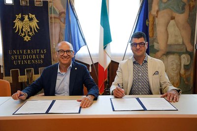 Da sinistra Roberto Pinton e Roberto Sonego