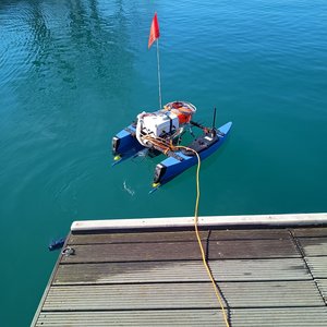 Drone marino utilizzato durante il progetto