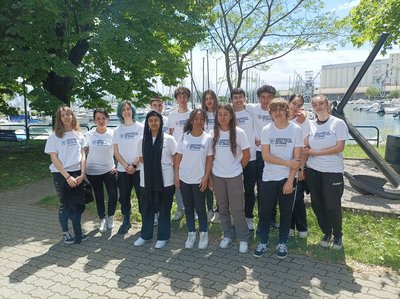 Gli studenti dell'Isis 'Buonarroti' di Monfalcone