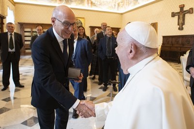 Il Papa e Roberto Pinton