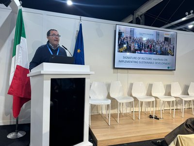 Salvatore Amaduzzi alla Cop 29
