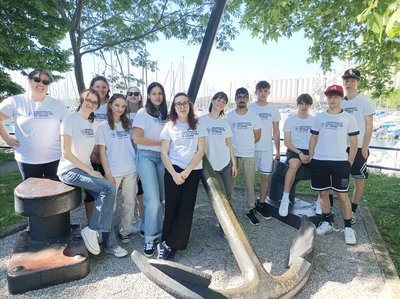 Studenti e docenti del 'Manzini' di San Daniele del Friuli