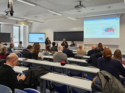 Una fase del convegno