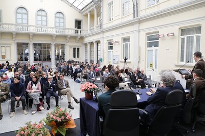 Una fase della cerimonia