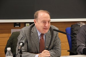 Vladimiro Zagrebelsky all'Università di Udine nel 2017