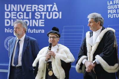 Da sinistra Alberto Rigotto, Roberto Pinton, Andrea Cafarelli