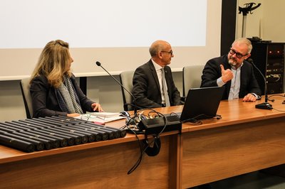 Maria Chiarvesio, Roberto Pinton e Andrea Garlatti