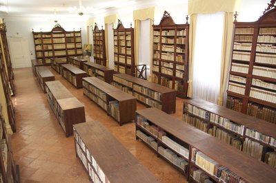 Un'immagine della Biblioteca Florio dell'Ateneo