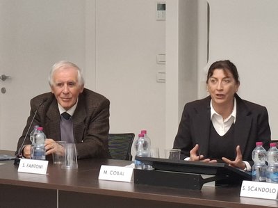 Stefano Fantoni e Marina Cobal