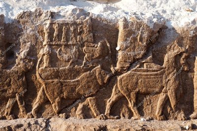 Faida, Relief No. 9, 8th-7th cent. BC (photo by Isabella Finzi Contini for LoNAP)