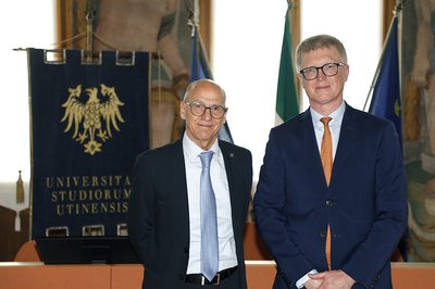 Da sinistra Roberto Pinton e Giulio Tremonti