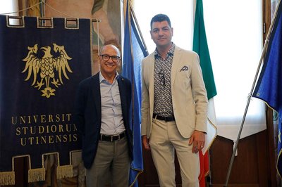 Da sinistra Roberto Pinton e Roberto Sonego