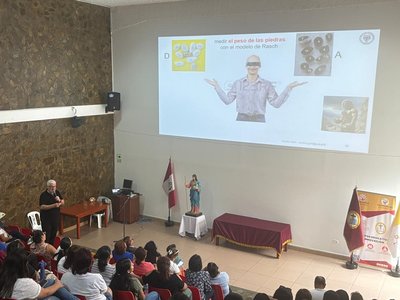 Il professor Gori al seminario