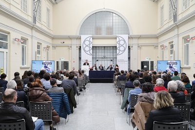 Una fase della cerimonia