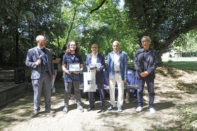Da sinistra Marino Miculan, Gianluca Zavan, Roberto Pinton, Pietro Corvaja, Gian Luca Foresti