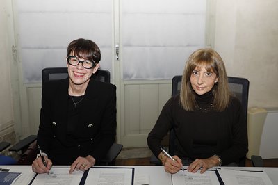 Da sinistra Linda Borean e Tiziana Paolini