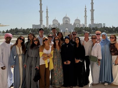 In visita culturale alla Grande Moschea