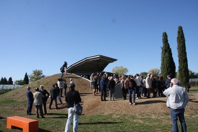 Inaugurazione dell'aerea musealizzata del tumulo