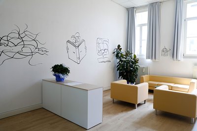 Un settore della Quiet room