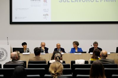 Da sinistra Valeria Filì, Riccardo Riccardi, Roberto Pinton, Anna Zilli, Alessandro Gasparetto