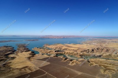 Aerial photograph of the Mosul Dam Lake (photo by Alberto Savioli for LoNAP)