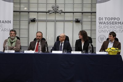 Andrea Tabarroni, Alberto Policriti, Roberto Pinton, Martina Spollero, Giacomo Alzetta