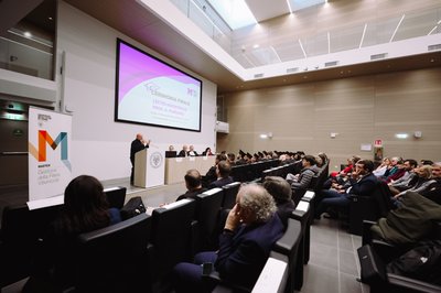 Angelo Floramo durante la lezione magistrale