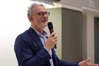 Angelo Montanari all'Open Day a Pordenone