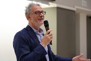 Angelo Montanari all'Open Day a Pordenone